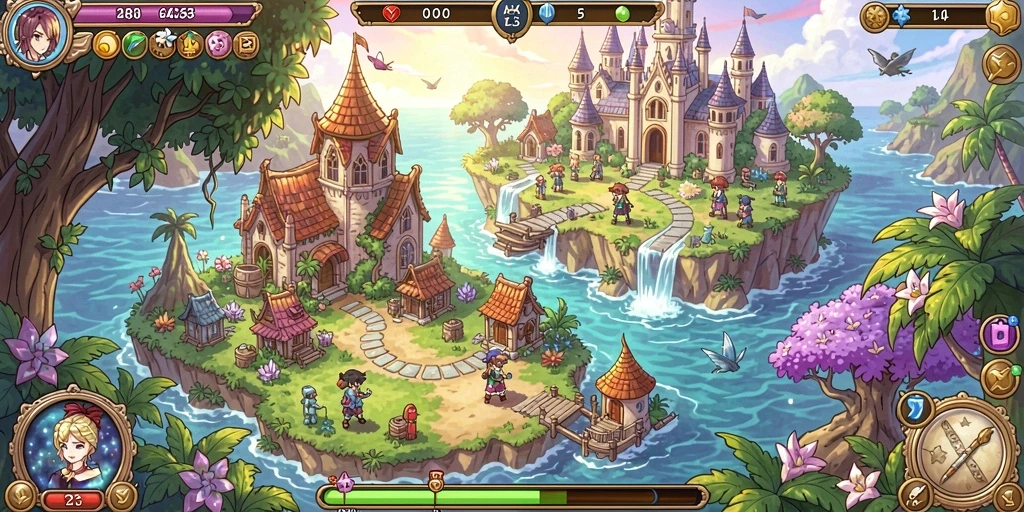 Fitur multiplayer yang memungkinkan bermain bersama teman.