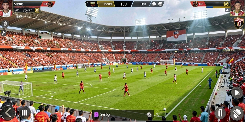 Bersaing dengan teman dalam mode multiplayer.