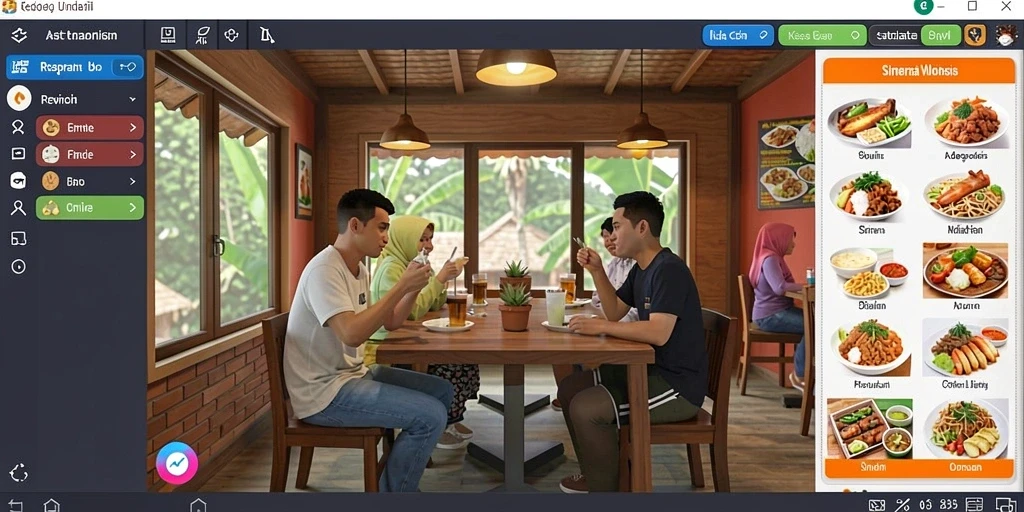 Tampilan karakter unik dalam game F32.