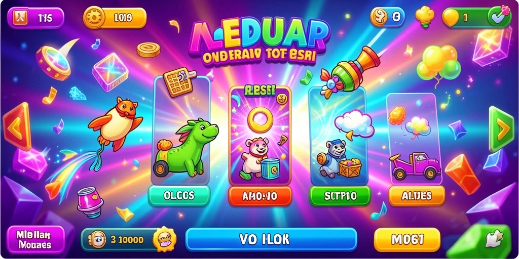Mode permainan yang menantang dengan leaderboard peringkat.
