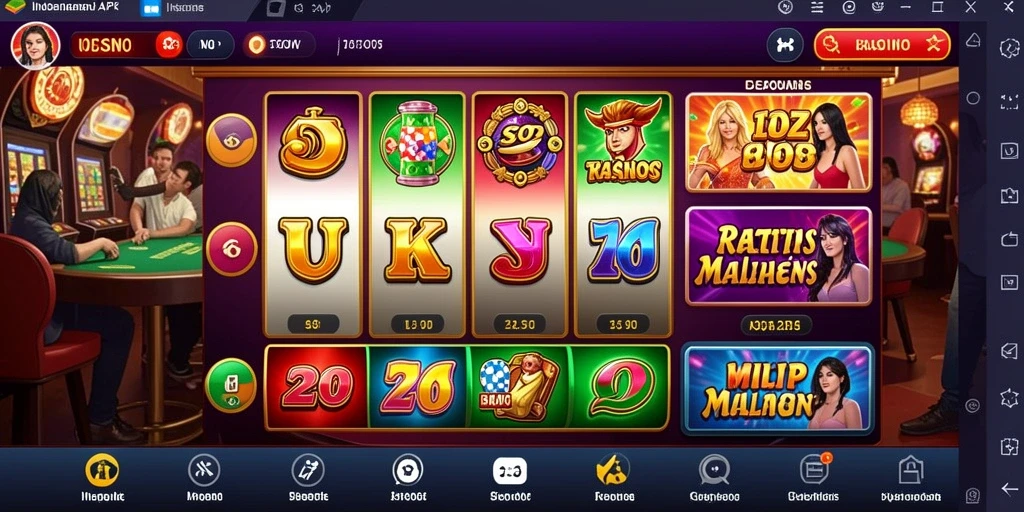 Koleksi karakter unik yang dapat diupgrade.