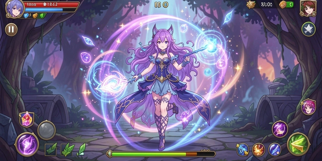 Screenshot menunjukkan mode PvP yang seru.