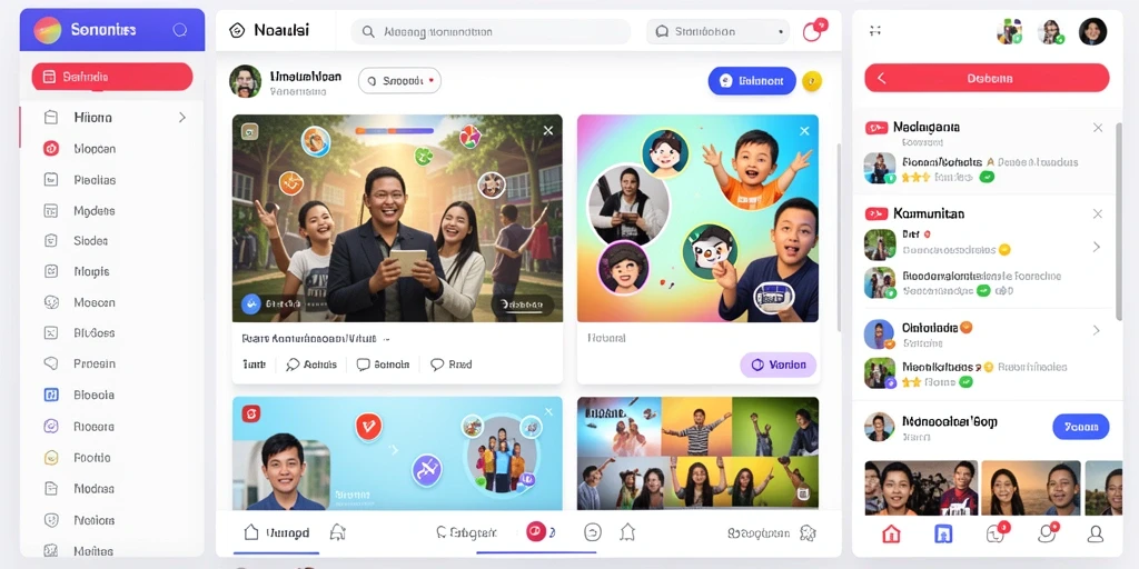 Sistem reward yang menarik dan adiktif.